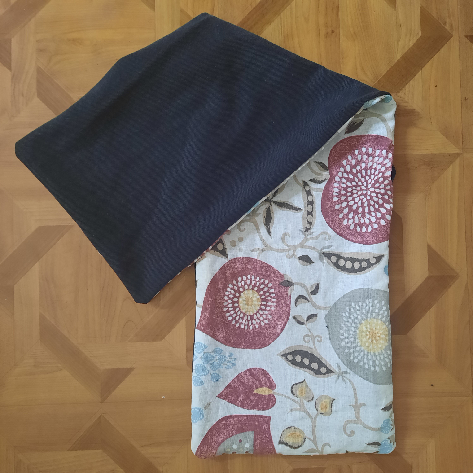 Bild des umgestülpten Stoffsacks